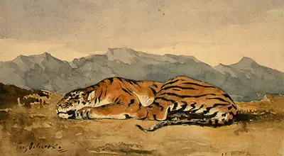 Tiger Eugene Delacroix